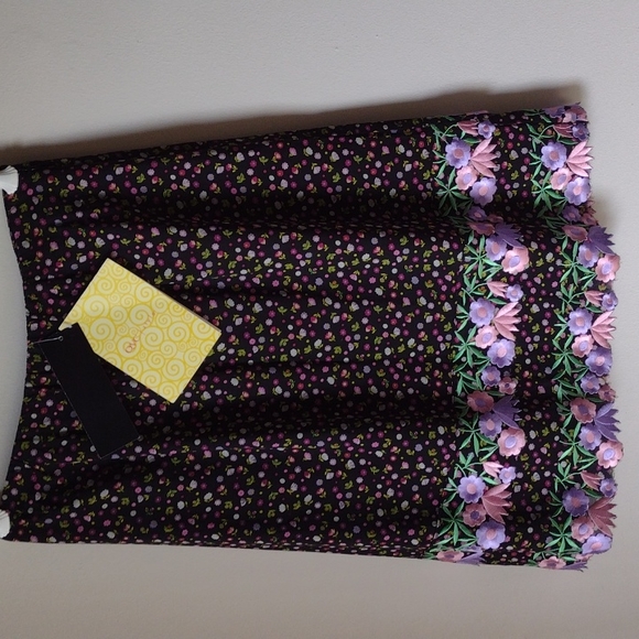 Focus by Shani Dresses & Skirts - Women's Embroidered Floral Tiered Skirt  Focus by Shani Small